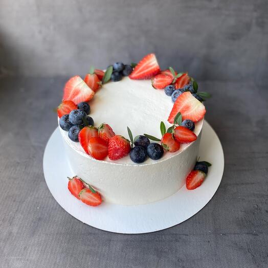 Pastel de bayas