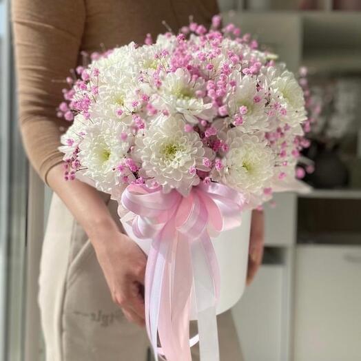 Цветы в коробке