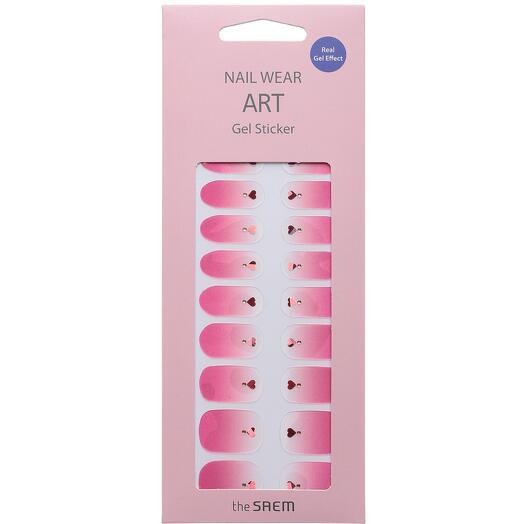 The Saem Nail Наклейки для ногтей Nail Wear Art Gel Sticker 04 - 1 шт