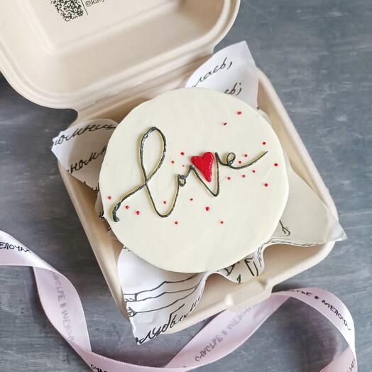 Бенто торт Love