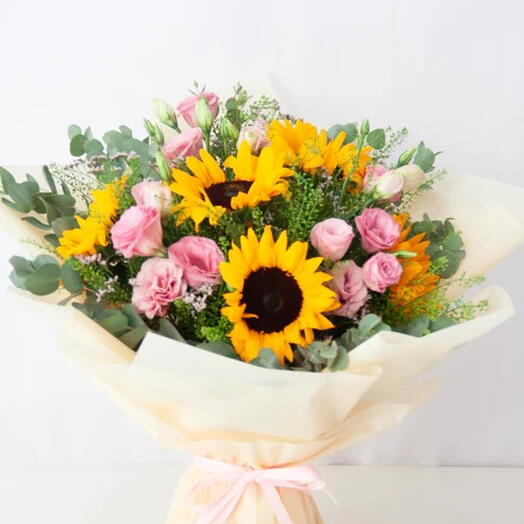 Sunshine and Smiles with Sunflower
