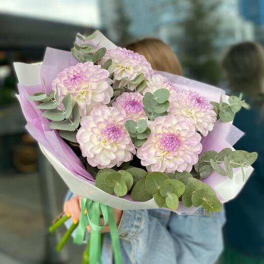 Сезонные георгины 💜