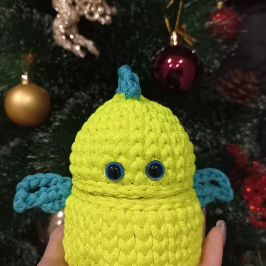 Игрушка-шкатулка Дракончик