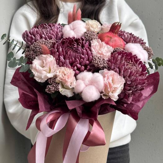 Осенняя композиция «Purple Nar»