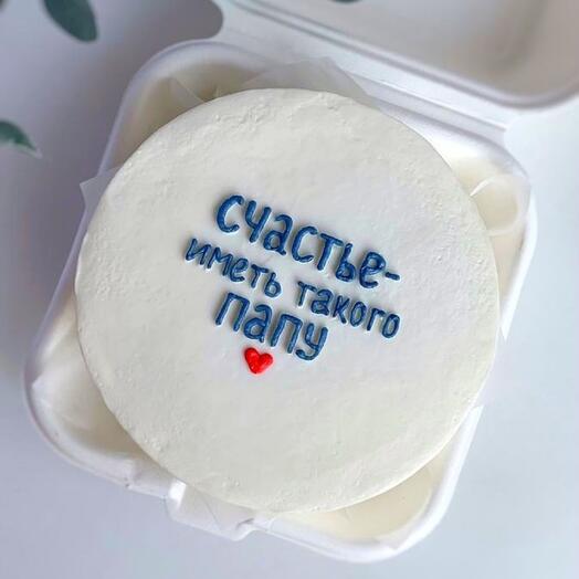 Бенто торт для Папы