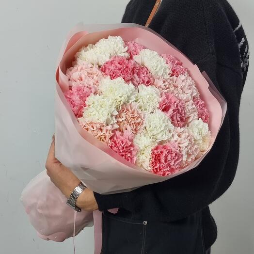 Ramo de 25 Dianthus varietales