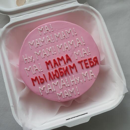 Бенто торт для мамы
