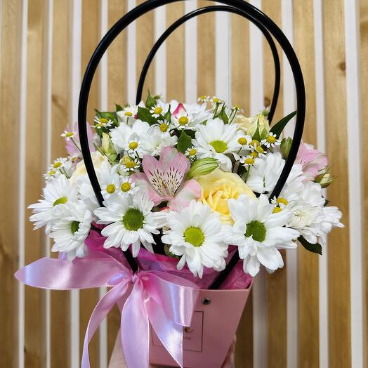 Flowers in a box