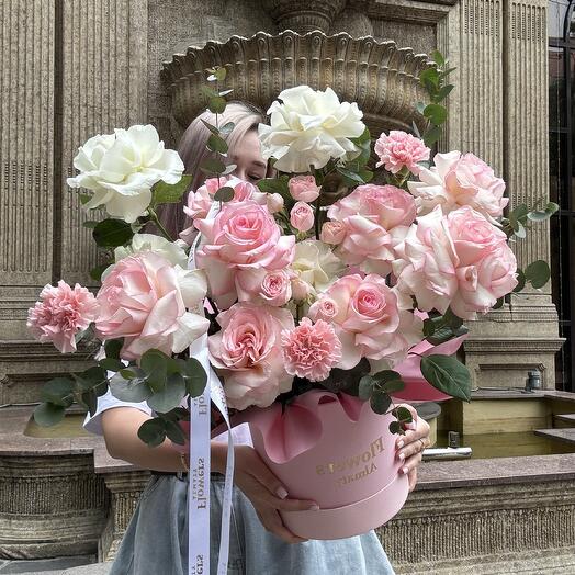 Букет в коробке