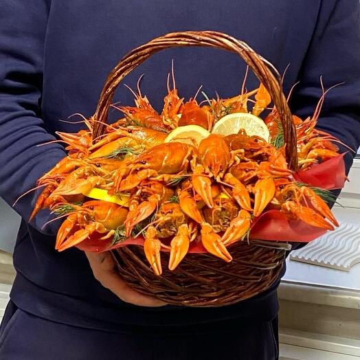 Корзина с раками
