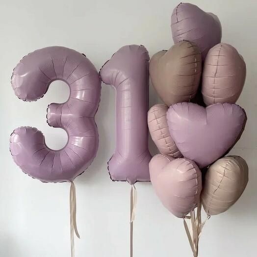 Шары для девушки 31 год