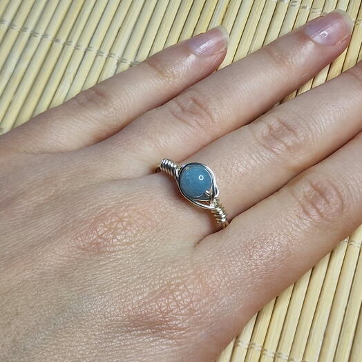 Aquamarine ring