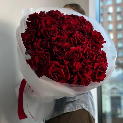 Ramo de rosas de calado francés Premium