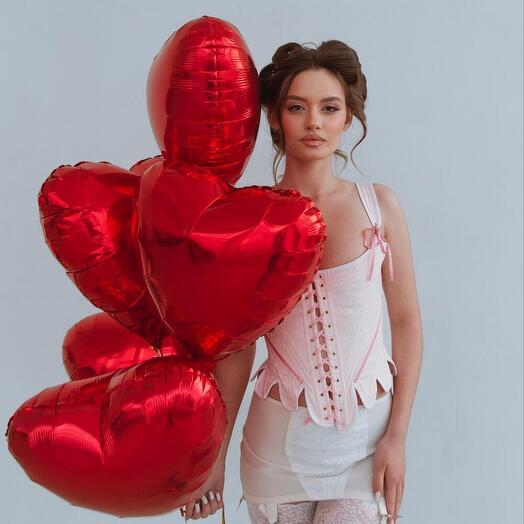 Balloons "With hearts"