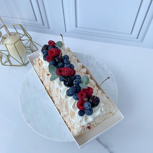 Меренговый рулет