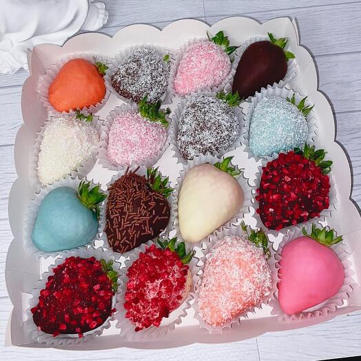 Клубника в шоколаде Colour mix