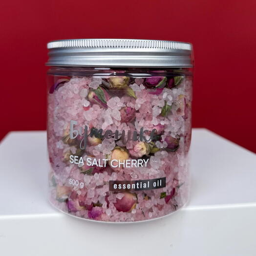 Соль для ванны Бутоника CHERRY, 500гр