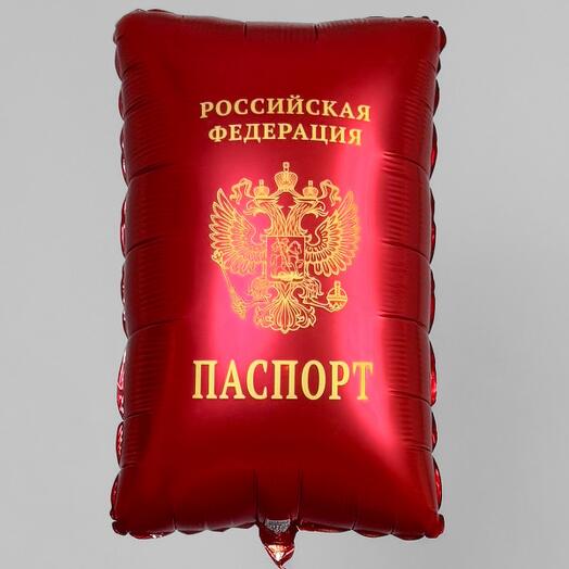 Шар паспорт отличный подарок на 14 летие