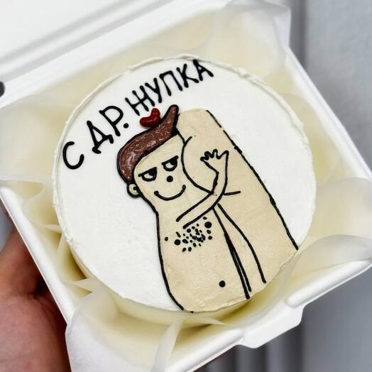 Бенто красный бархат вишня "с др. Жупка"