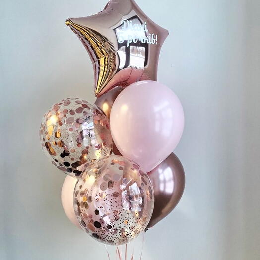 Balloon fountain set