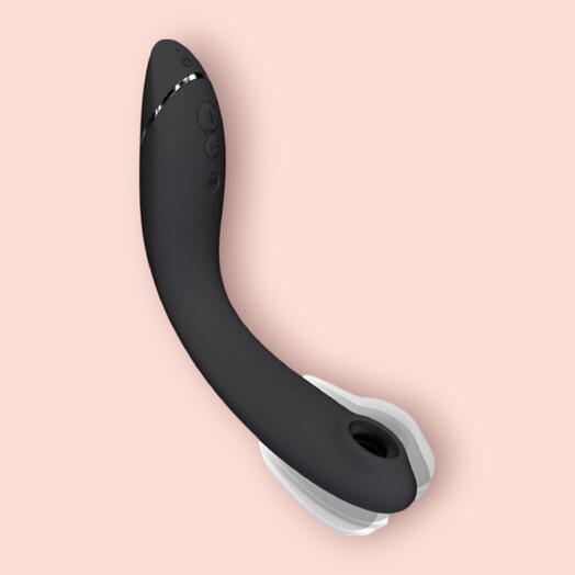 Womanizer OG, вибратор для точки G с воздушной стимуляцией, серый
