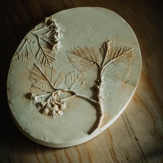 Ботанический барельеф (M) " Боярышник"