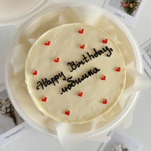 Бенто-торт «Happy birthday, любимка»