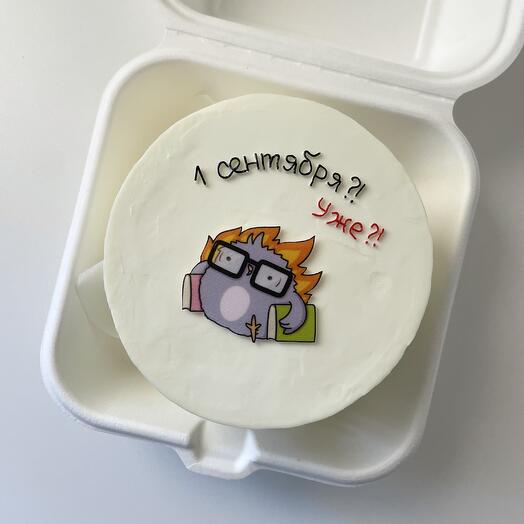 Бенто торт на 1 сентября День знаний