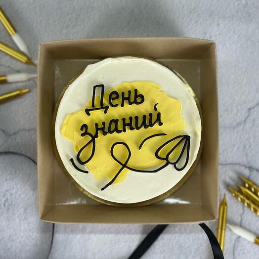Бенто торт «День знаний»