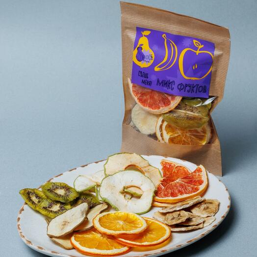 Фруктовые чипсы Микс