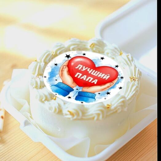 Мини торт на День отца