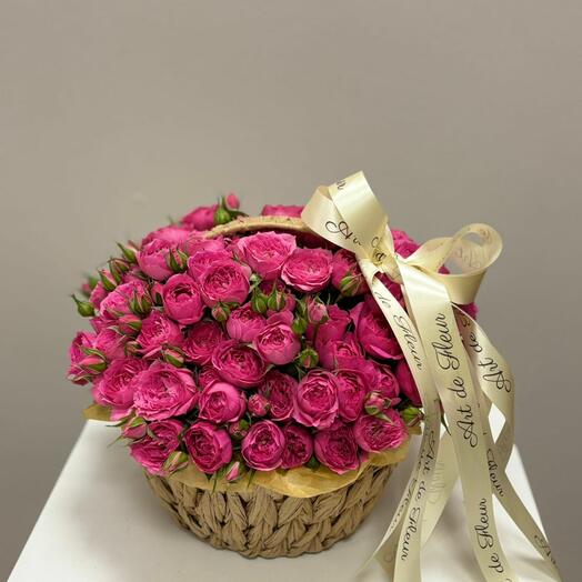 Корзина с цветами