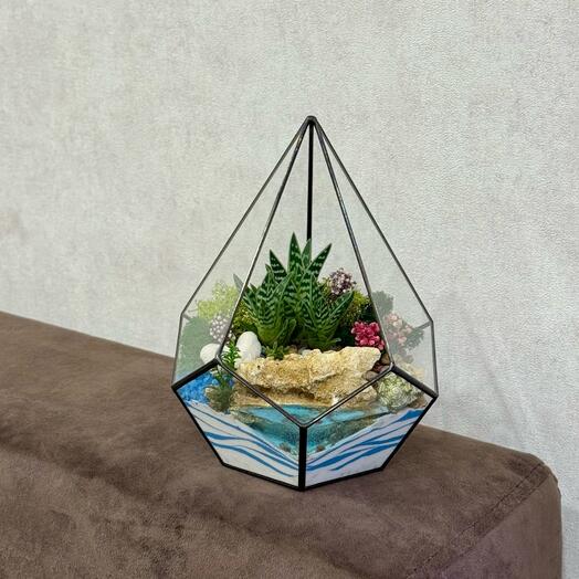 Флорариум на день рождения