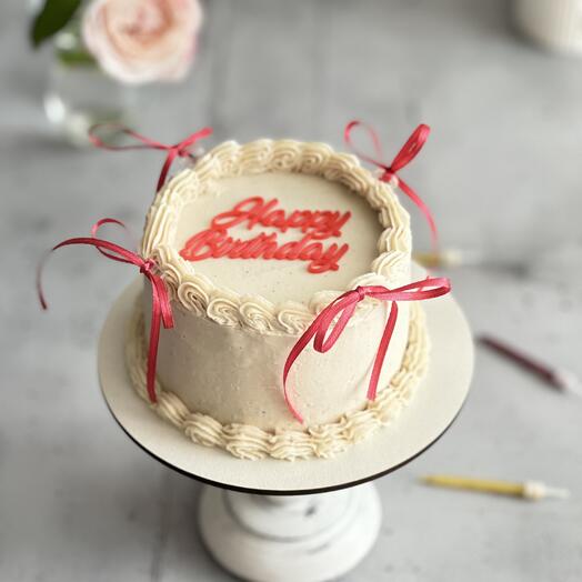 Бенто торт HBD (vegan) на день рождения маме, сестре, подруге, коллеге, учителю