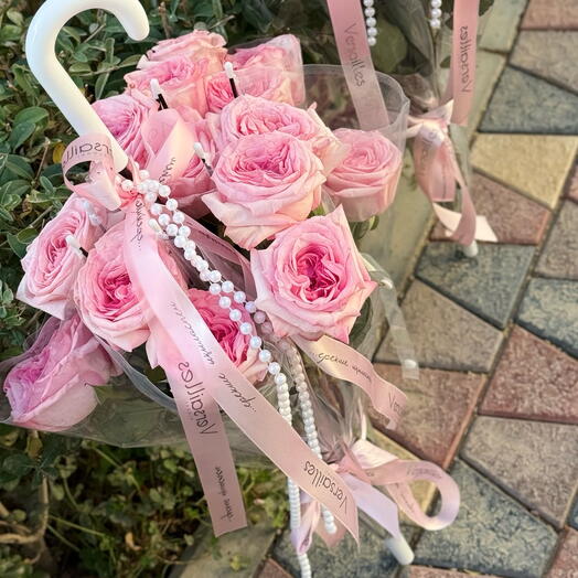 Трендовый зонтик с цветами S