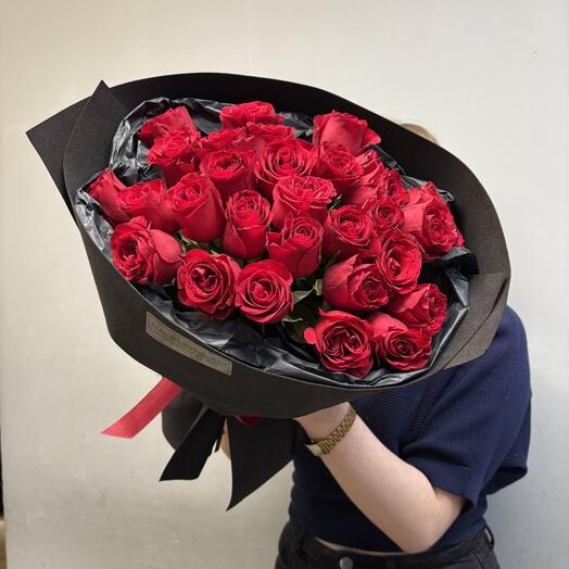 Красные розы 31 шт