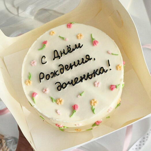 Бенто торт, подарок дочери