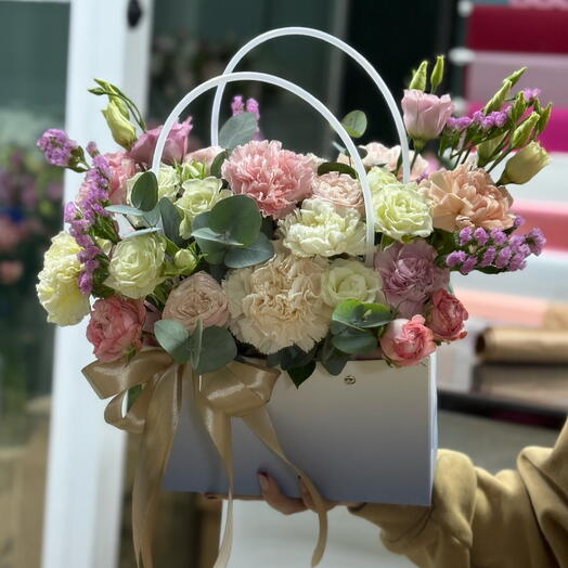 Сумочка «Пудровая нежность»