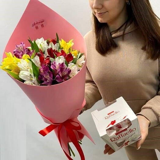Роскошь альстромерий и нежность Raffaello, 219