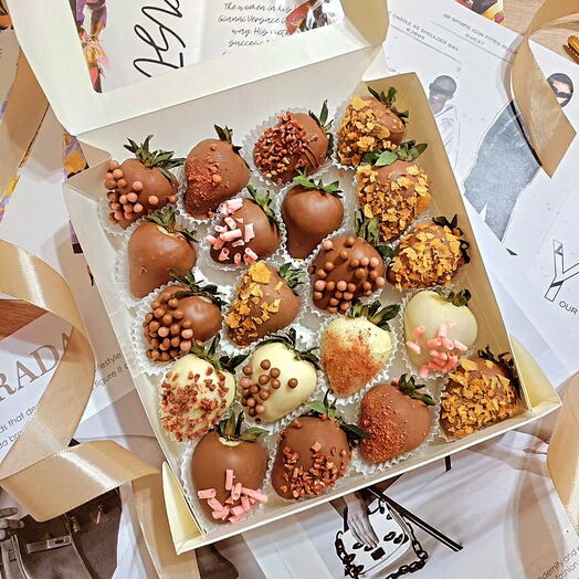 Клубника в бельгийском шоколаде