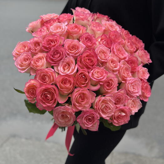 Букет из 55 Роз Джумилия💞