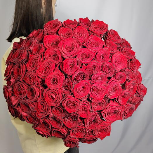 🌹Букет из 75 красных роз