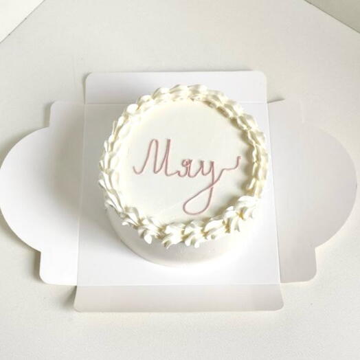 Бенто-тортик с вашей надписью на день рождения, годовщину