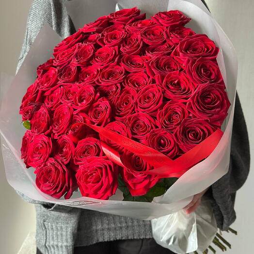 Букет из 51 розы Red Naomi