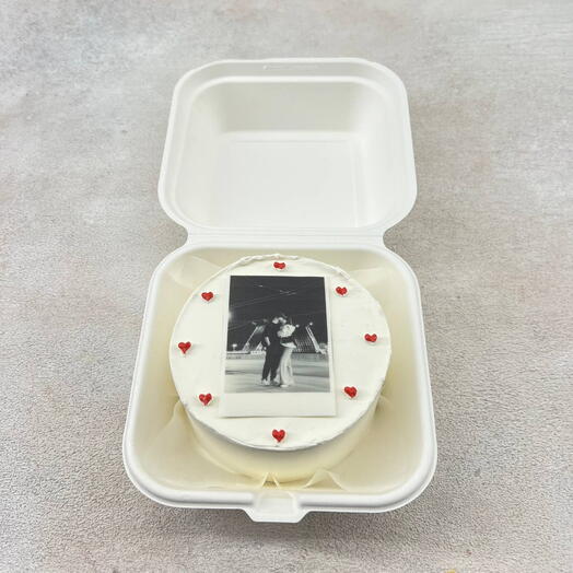 Бенто-торт 38 (торт с Вашим фото, любимой, дорогой)