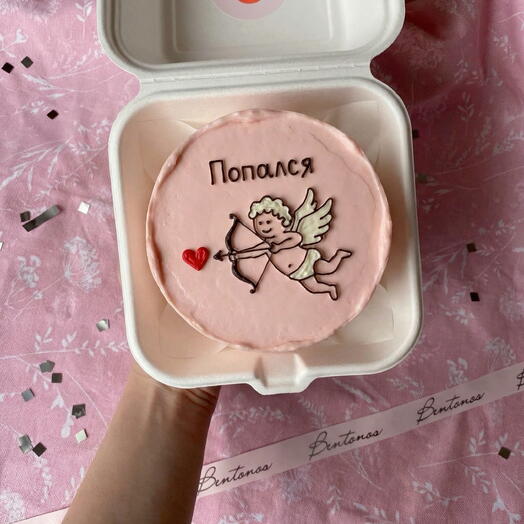 Бенто торт на День Святого Валентина Попался, коллекция «14 февраля»