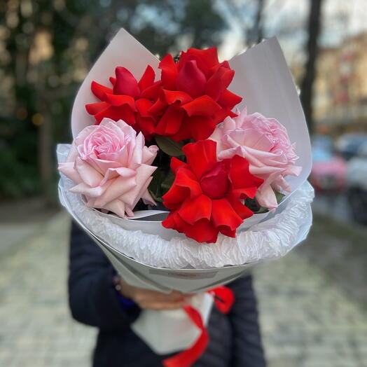 5 французских роз