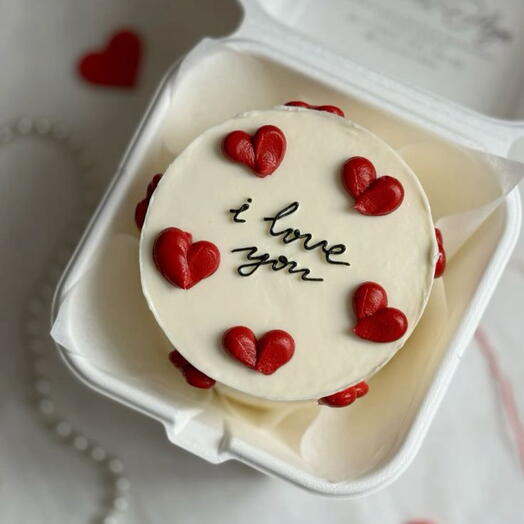 Бенто торт «I love you»