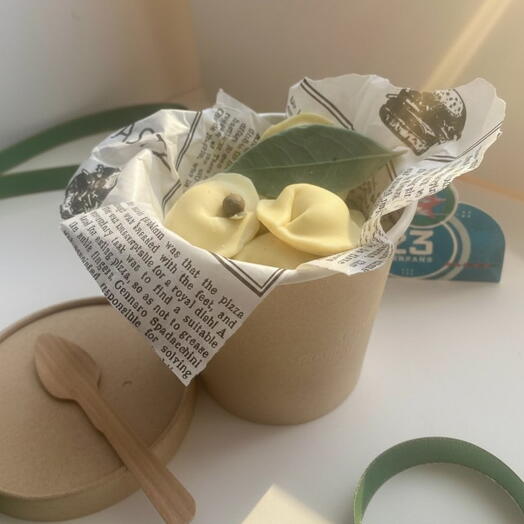 Подарок мужчине «Шоколадные пельмени в стакане»