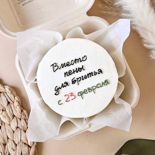 Бенто торт папе на 23 февраля